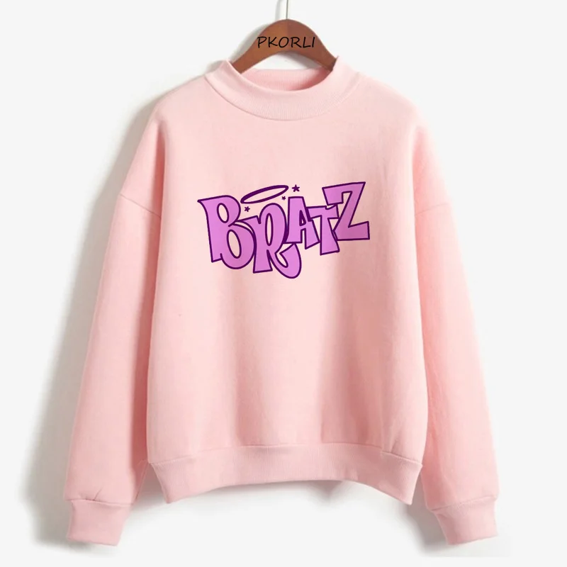 Women's Sweatshirts Harajuku Bratz Clothes Pullover Streetwear Long Sleeve Fleece Warm Sweat Ladies Graphic Hoodie Tops Clothing
Women's Sweatshirts Harajuku Bratz Clothes Pullover Streetwear Long Sleeve Fleece Warm Sweat Ladies Graphic Hoodie Tops Clothing