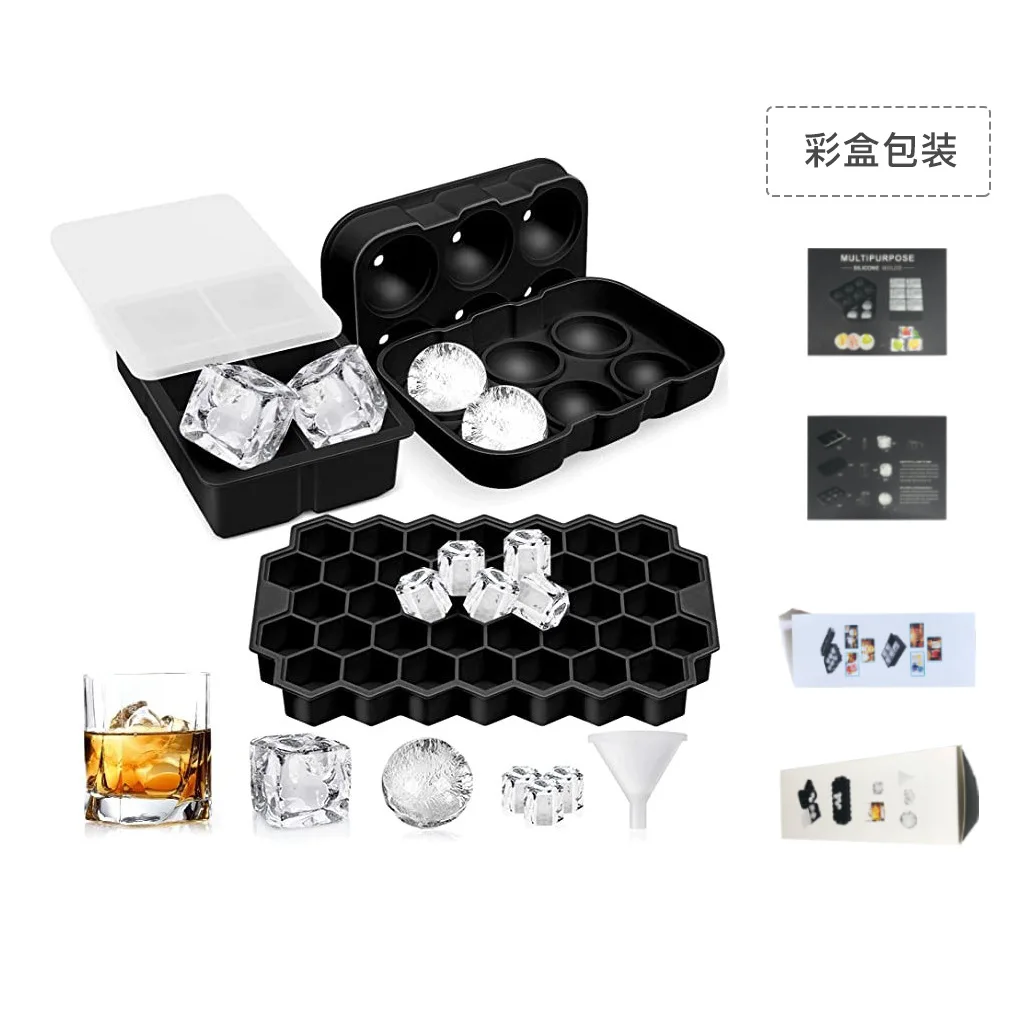 Black 6 Big Grids Food Grade Silicone Ice Cube Maker Jumbo Large Ice Cube Square Tray DIY Mold Mould Kitchen Accessories
Black 6 Big Grids Food Grade Silicone Ice Cube Maker Jumbo Large Ice Cube Square Tray DIY Mold Mould Kitchen Accessories