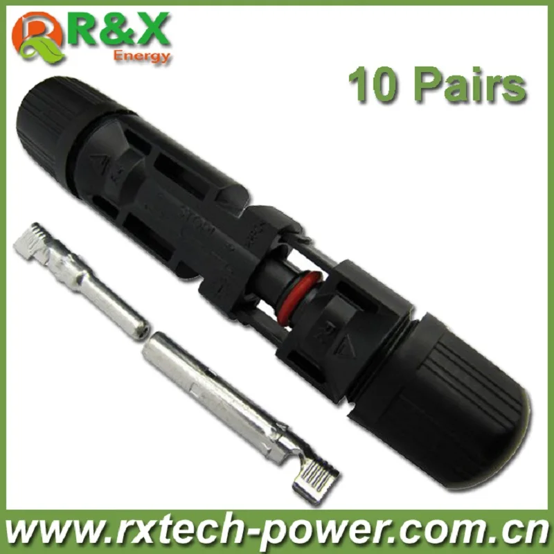 R&X 10pairs/lot Solar Connector PV Connector Apply to Solar Panels Connection High Quality
R&X 10pairs/lot Solar Connector PV Connector Apply to Solar Panels Connection High Quality