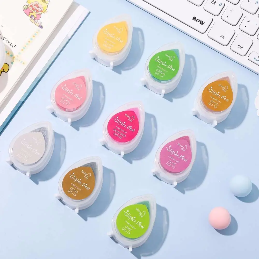 24 Colors Water-Drop Shape Inkpad Handmade DIY Craft Oil Based Ink Pad Scrapbooking Decor Fingerprint Seal Stamp Pad
24 Colors Water-Drop Shape Inkpad Handmade DIY Craft Oil Based Ink Pad Scrapbooking Decor Fingerprint Seal Stamp Pad