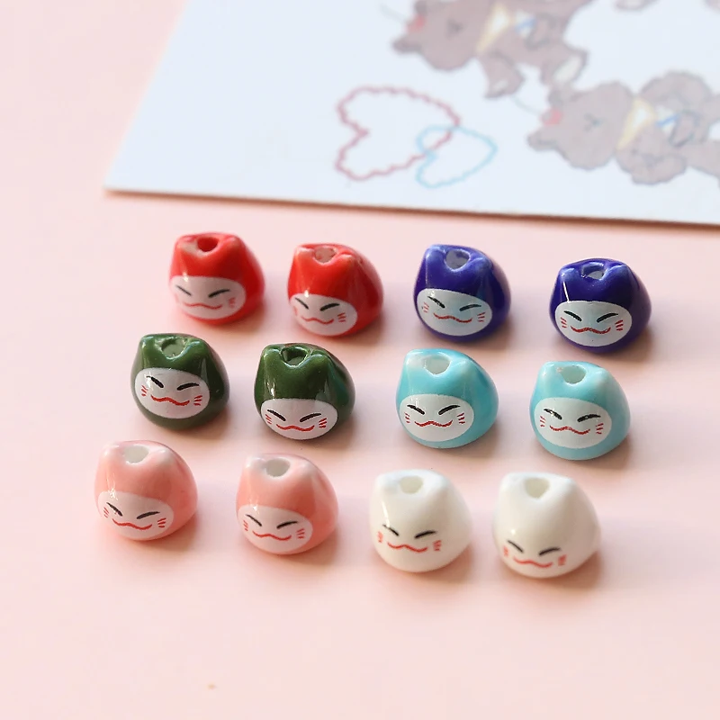 Lucky Cat Ceramic Kitten Head Hand-painted Mini Beads DIY Handmade Jewelry Beaded Red String Bracelet Accessories Material
Lucky Cat Ceramic Kitten Head Hand-painted Mini Beads DIY Handmade Jewelry Beaded Red String Bracelet Accessories Material