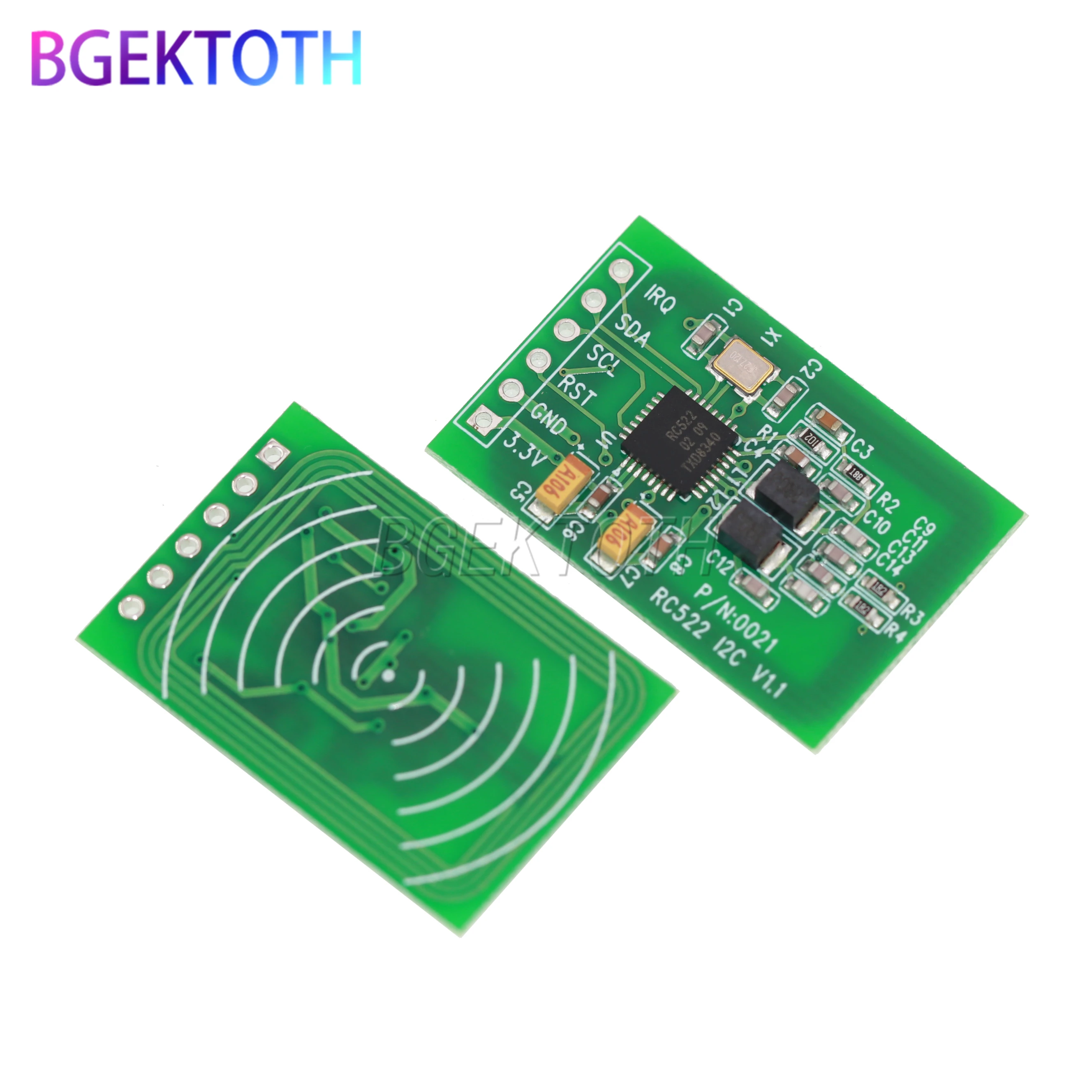 Модуль датчика радиочастотной идентификации RC522, считыватель карт, записывающий модуль I2C IIC интерфейс, модуль датчика радиочастоты, ультра-... 
Модуль датчика радиочастотной идентификации RC522, считыватель карт, записывающий модуль I2C IIC интерфейс, модуль датчика радиочастоты, ультра-...