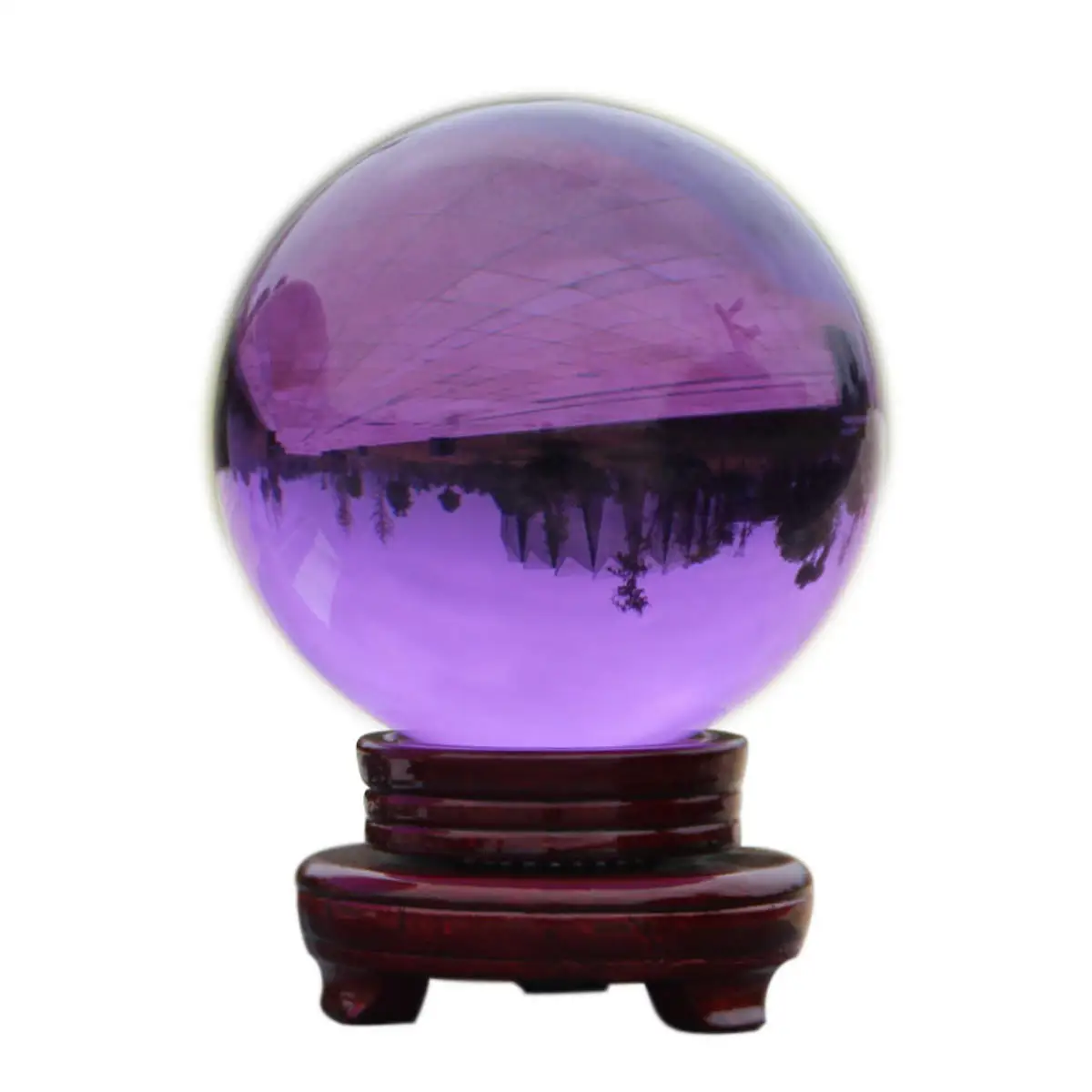 60mm Natural Purple Amethyst Quartz Crystal Ball Sphere Healing Gemstone Decorations with Stand
60mm Natural Purple Amethyst Quartz Crystal Ball Sphere Healing Gemstone Decorations with Stand