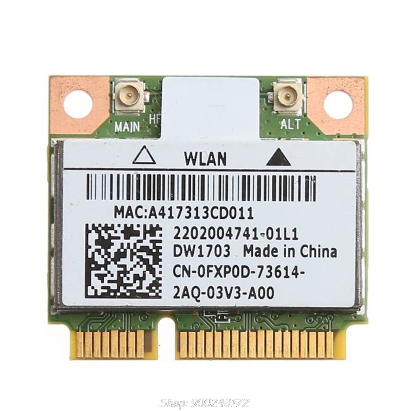 Bluetooth V4.0 Wireless Mini PCI-Express Card For Atheros AR5B225 DELL DW1703 S23 20 Dropship
Bluetooth V4.0 Wireless Mini PCI-Express Card For Atheros AR5B225 DELL DW1703 S23 20 Dropship
