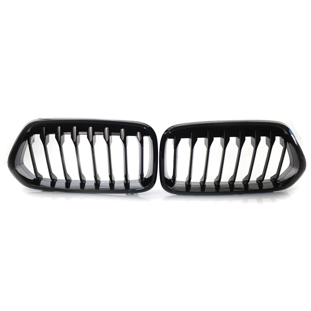 1 Pair Single Line Center Grid ABS Plastic Bright Black Center Front Set Durable
1 Pair Single Line Center Grid ABS Plastic Bright Black Center Front Set Durable