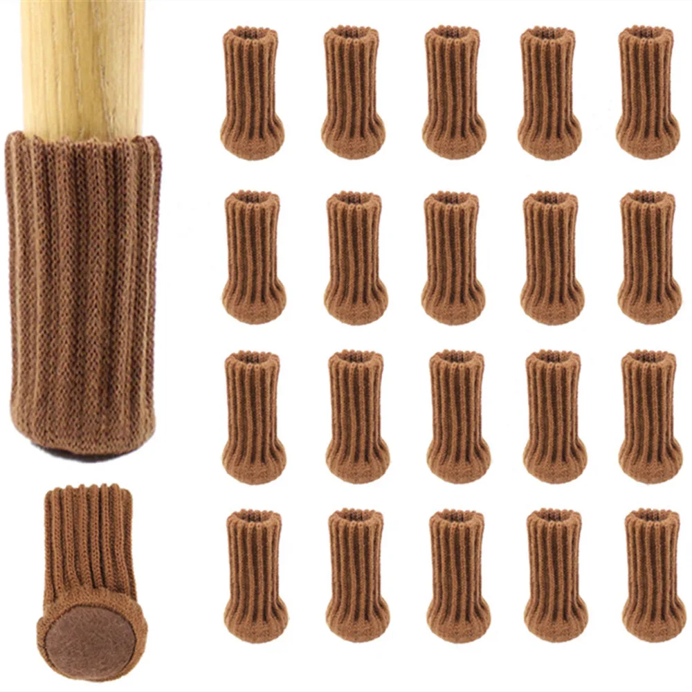 4pcs Knitted Chair Foot Cover Non-slip Table Legs Chair Legs Furniture Foot Socks Floor Protection Pads Moving Noise Reduction
4pcs Knitted Chair Foot Cover Non-slip Table Legs Chair Legs Furniture Foot Socks Floor Protection Pads Moving Noise Reduction