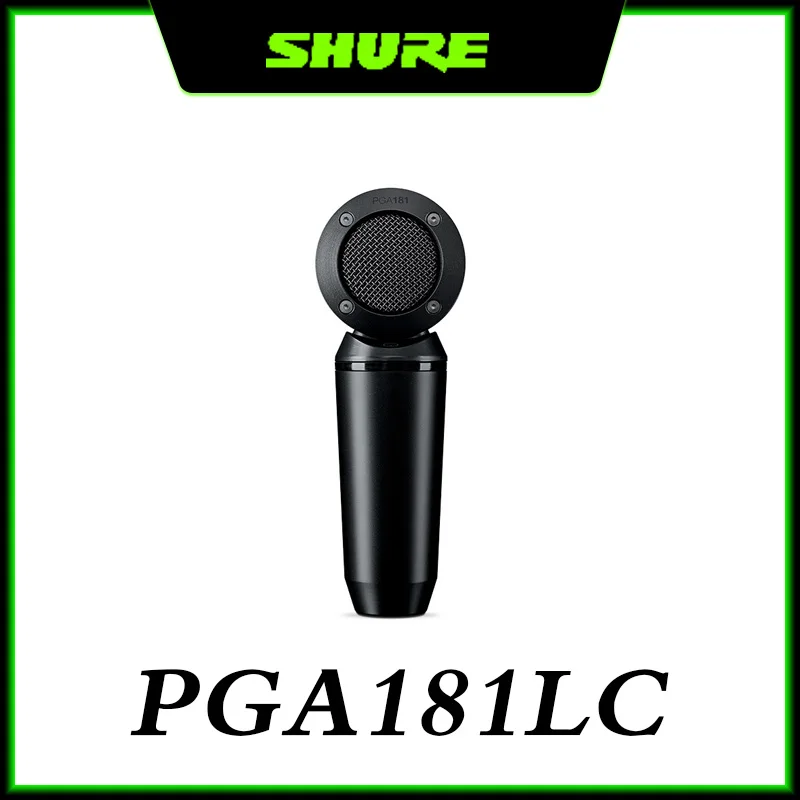 Shure PGA181LC Condenser Microphone Vocal Instrument Home Recording K Song Live Microphone
Shure PGA181LC Condenser Microphone Vocal Instrument Home Recording K Song Live Microphone
