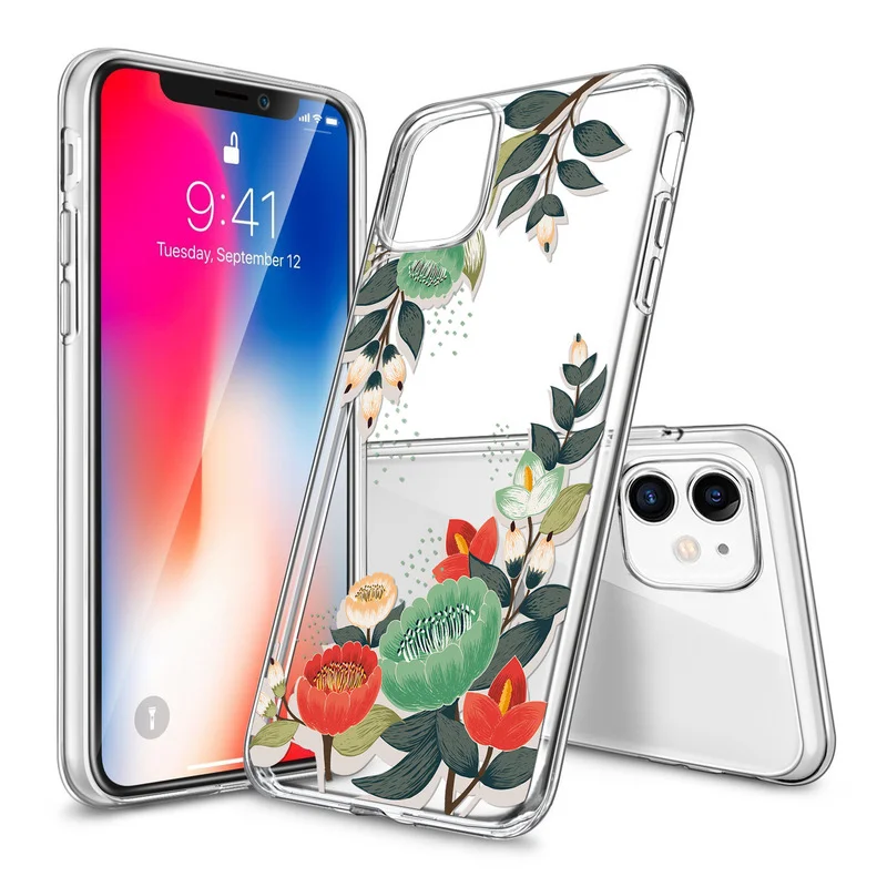 Phone Case For iPhone 11 6 6s 7 8 Plus X XR 11Pro XS Max Transparent Flowers Soft TPU For iPhone 12 Pro Max Cover Fundas Shell
Phone Case For iPhone 11 6 6s 7 8 Plus X XR 11Pro XS Max Transparent Flowers Soft TPU For iPhone 12 Pro Max Cover Fundas Shell