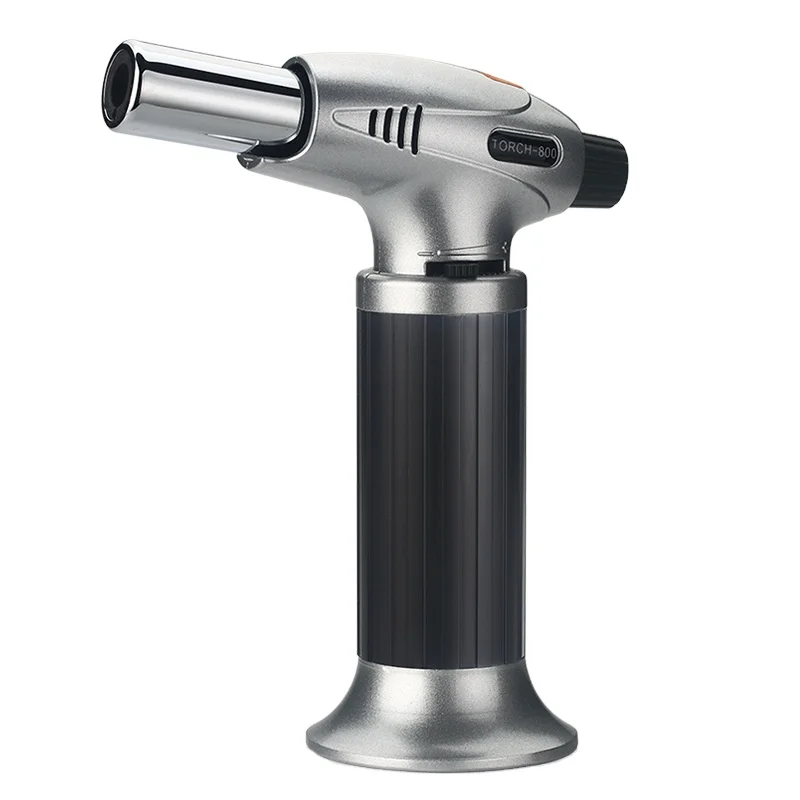 Новинка, металлическая ветрозащитная Бутановая газовая Сварочная горелка, зажигалка с струйным пламенем, зажигалка большого размера 
Новинка, металлическая ветрозащитная Бутановая газовая Сварочная горелка, зажигалка с струйным пламенем, зажигалка большого размера