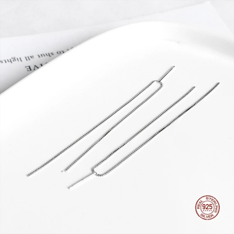 Женские серьги-гвоздики LKO Real S925 из стерлингового серебра с длинной цепочкой, модные ювелирные изделия, подарочные украшения
Женские серьги-гвоздики LKO Real S925 из стерлингового серебра с длинной цепочкой, модные ювелирные изделия, подарочные украшения