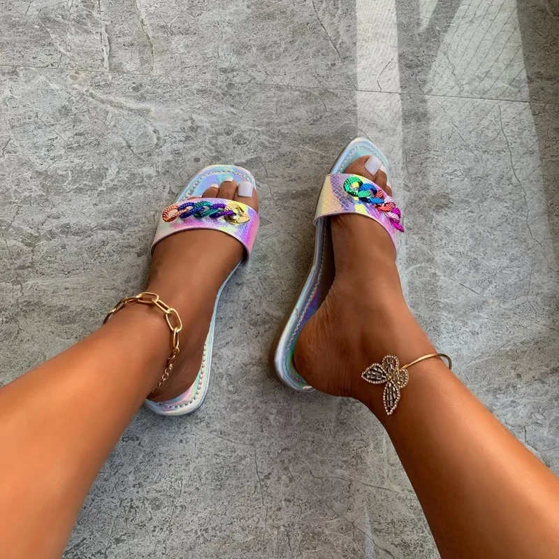 2021 Summer New Style Women's Flat Sandals Open Toe Outdoor Beach Slippers Casual Shoes Plus Size 41
2021 Summer New Style Women's Flat Sandals Open Toe Outdoor Beach Slippers Casual Shoes Plus Size 41