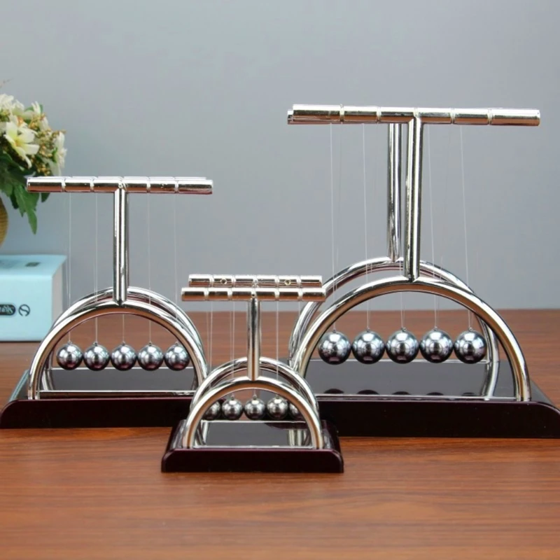 Newton’s Cradle Fidget Desk Toy Pendulum Ball Conservation of Energy Display Metal Heavy Duty Anxiety Toy Office Decor
Newton’s Cradle Fidget Desk Toy Pendulum Ball Conservation of Energy Display Metal Heavy Duty Anxiety Toy Office Decor