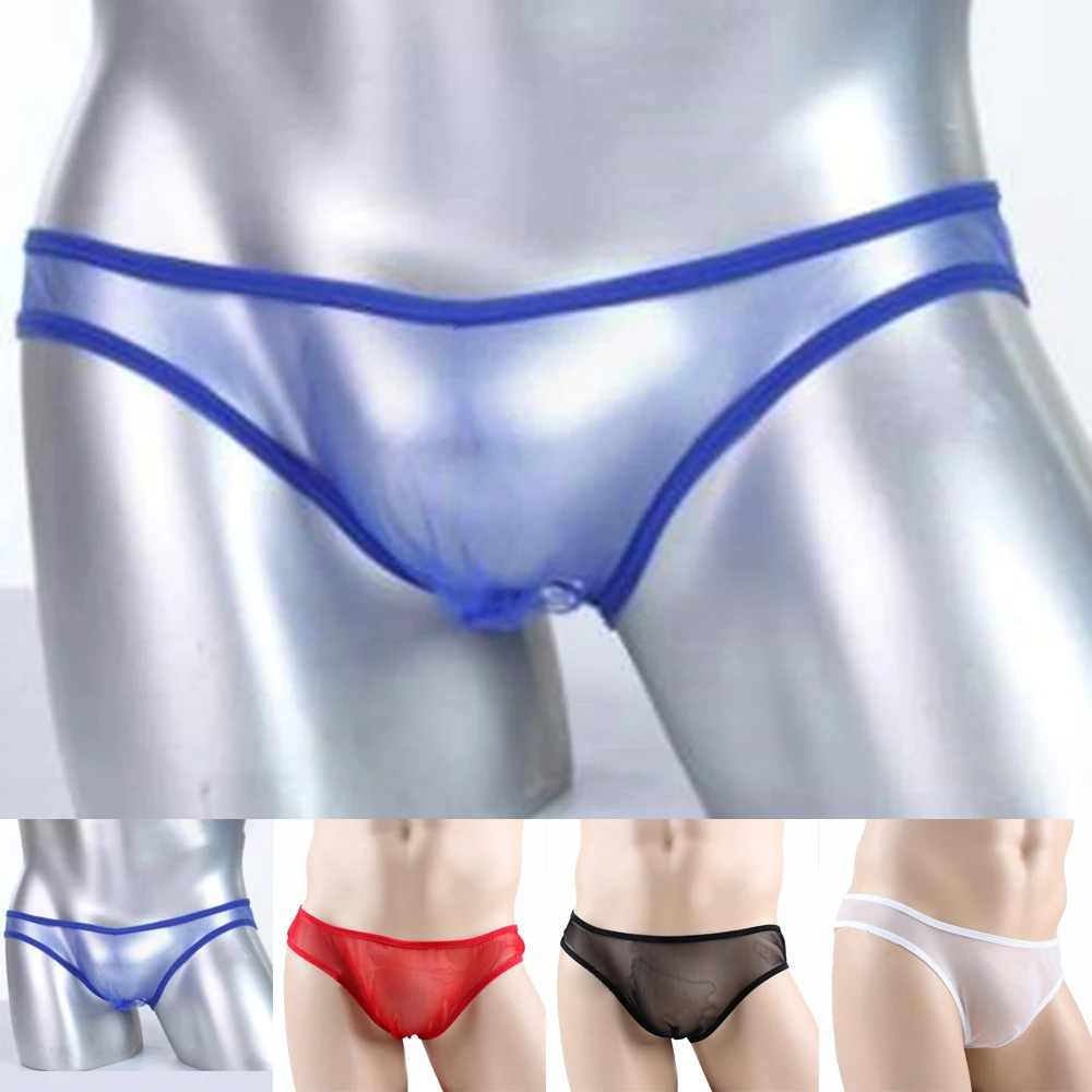 Men's See-through Bikini Briefs Underwear Thong G-string T-Back Breathable Comfy Men's Briefs Ultra-thin Transparent One-piec
Men's See-through Bikini Briefs Underwear Thong G-string T-Back Breathable Comfy Men's Briefs Ultra-thin Transparent One-piec