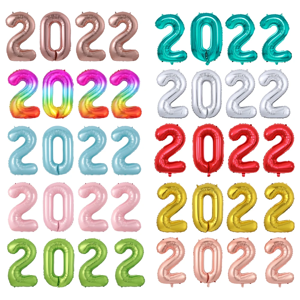 4pcs 16/32/40inch 2022 Number Foil Balloons For New Years Eve Party Supplies Festival Party Anniversary Graduation Decoration
4pcs 16/32/40inch 2022 Number Foil Balloons For New Years Eve Party Supplies Festival Party Anniversary Graduation Decoration