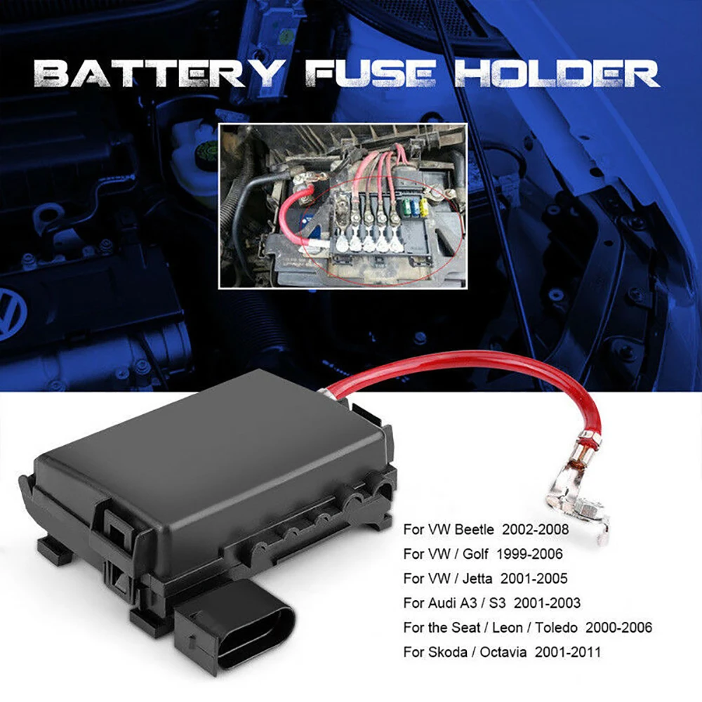 TIOODRE Tough And High Temperature Wear-Resistant Fuse Box Is Compact Lightweight For Volkswagen Jetta Golf Mk4 Beetle | Автомобили и