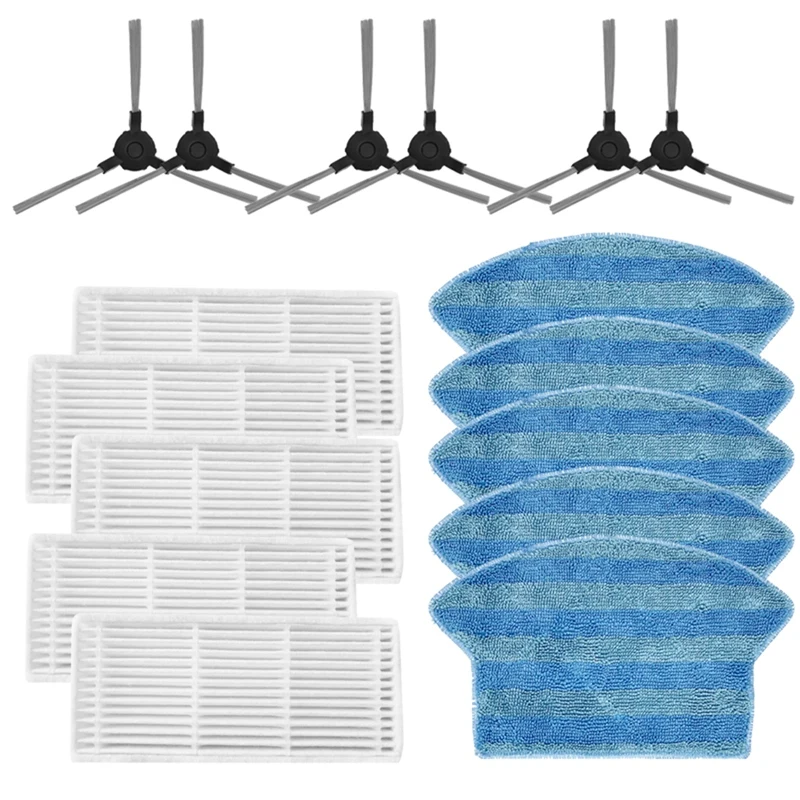 16 PCS Vacuum Cleaner Parts Replacement for Midea I2 VCR03 Side Brush Hepa Filter Mop Cloth Vacuum Cleaner Accessories
16 PCS Vacuum Cleaner Parts Replacement for Midea I2 VCR03 Side Brush Hepa Filter Mop Cloth Vacuum Cleaner Accessories
