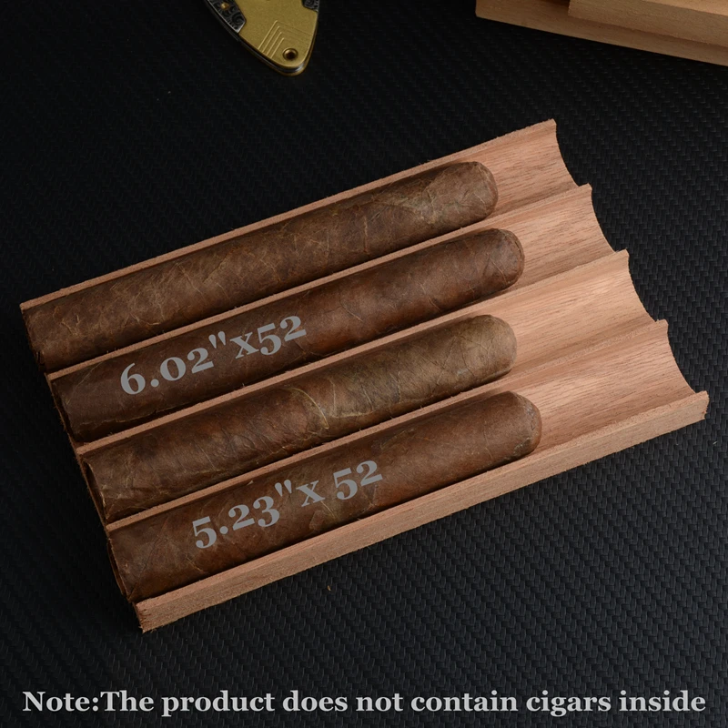 Cigar Companion Mahogany Lumber Venner Cigar Tray for Cigar humidor New Arrival Cigar Case 4 Slots Cigar Accessory on Sale
Cigar Companion Mahogany Lumber Venner Cigar Tray for Cigar humidor New Arrival Cigar Case 4 Slots Cigar Accessory on Sale