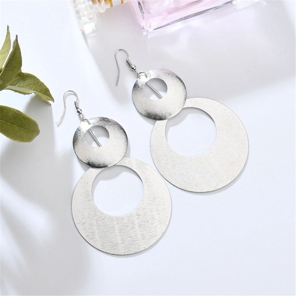 sIndividual Exclusive Design Women's Earrings European And American Leisure Multi-level Large Round Earrings
sIndividual Exclusive Design Women's Earrings European And American Leisure Multi-level Large Round Earrings