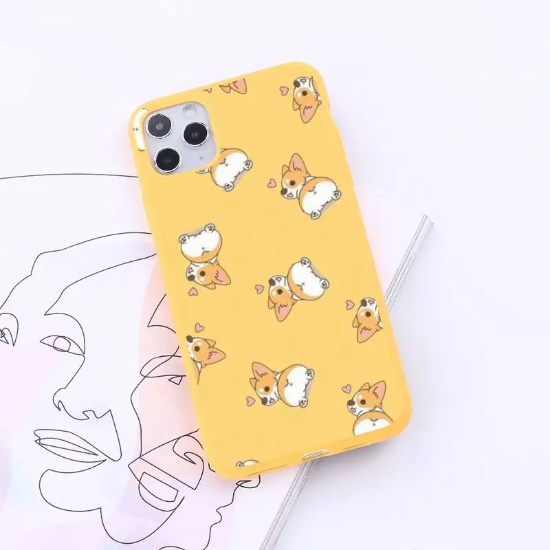 Corgi Butt Cute dog Animal Puppy high quality Phone Case funda Candy Color for iPhone 6 7 8 11 12 s mini pro X XS XR MAX Plus
Corgi Butt Cute dog Animal Puppy high quality Phone Case funda Candy Color for iPhone 6 7 8 11 12 s mini pro X XS XR MAX Plus