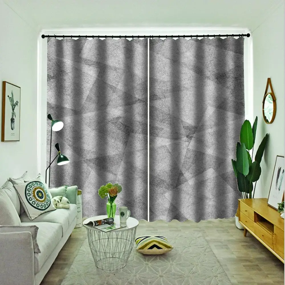 High Quality Luxury Curtain Gray Curtains For Living Room Bedroom Blackout Shading Blinds Luxury Drapes
High Quality Luxury Curtain Gray Curtains For Living Room Bedroom Blackout Shading Blinds Luxury Drapes