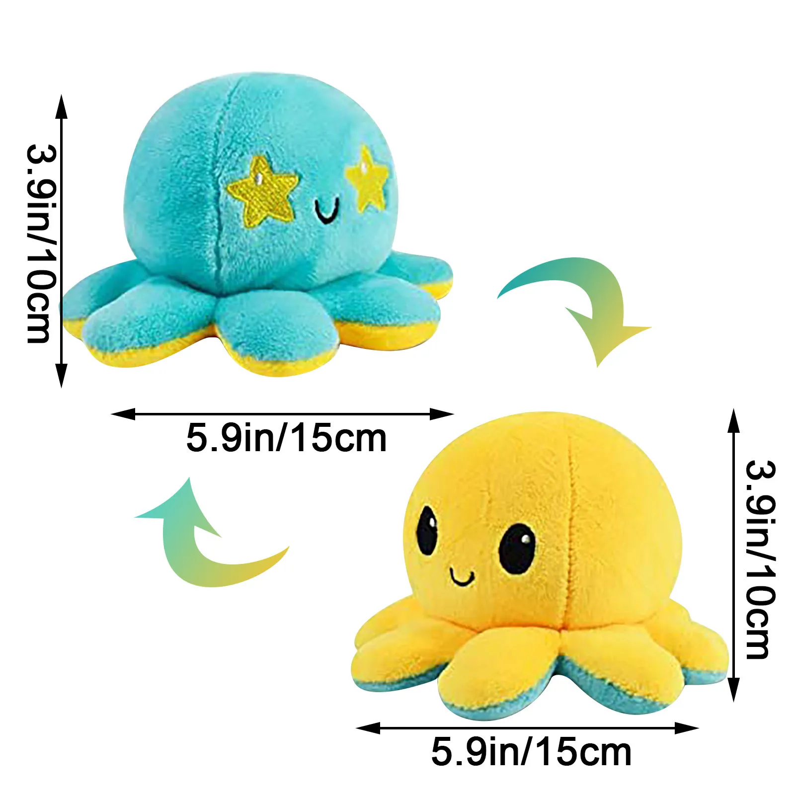 Fashion Cute Plush Octopu Filled Dolls Two-side Peluche Toys Home Mascots Decoration Kawaii Anime Mascots Kid Baby Birthday Gift
Fashion Cute Plush Octopu Filled Dolls Two-side Peluche Toys Home Mascots Decoration Kawaii Anime Mascots Kid Baby Birthday Gift