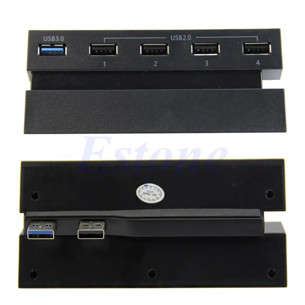 

5 Ports USB 3.0 2.0 Hub Extension High Speed Adapter for Sony Playstation 4 PS4