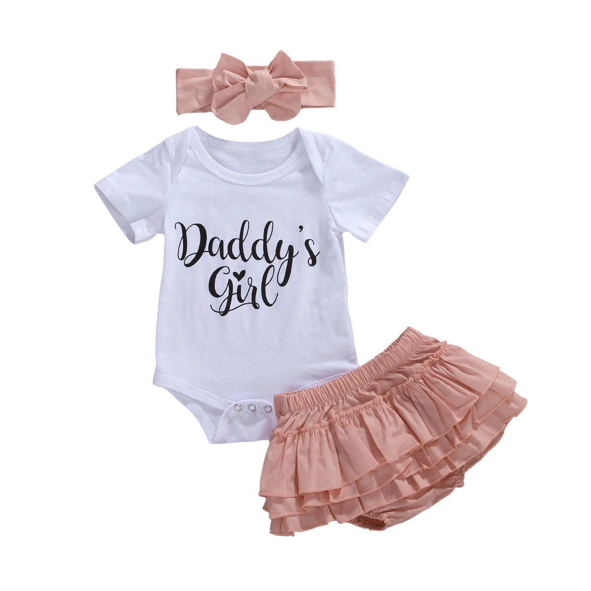 Fashion Baby Girls 3PCS Outfits Set Cotton Letter Short Sleeve Romper Tops+Shorts +Headband Summer Casual Clothes
Fashion Baby Girls 3PCS Outfits Set Cotton Letter Short Sleeve Romper Tops+Shorts +Headband Summer Casual Clothes