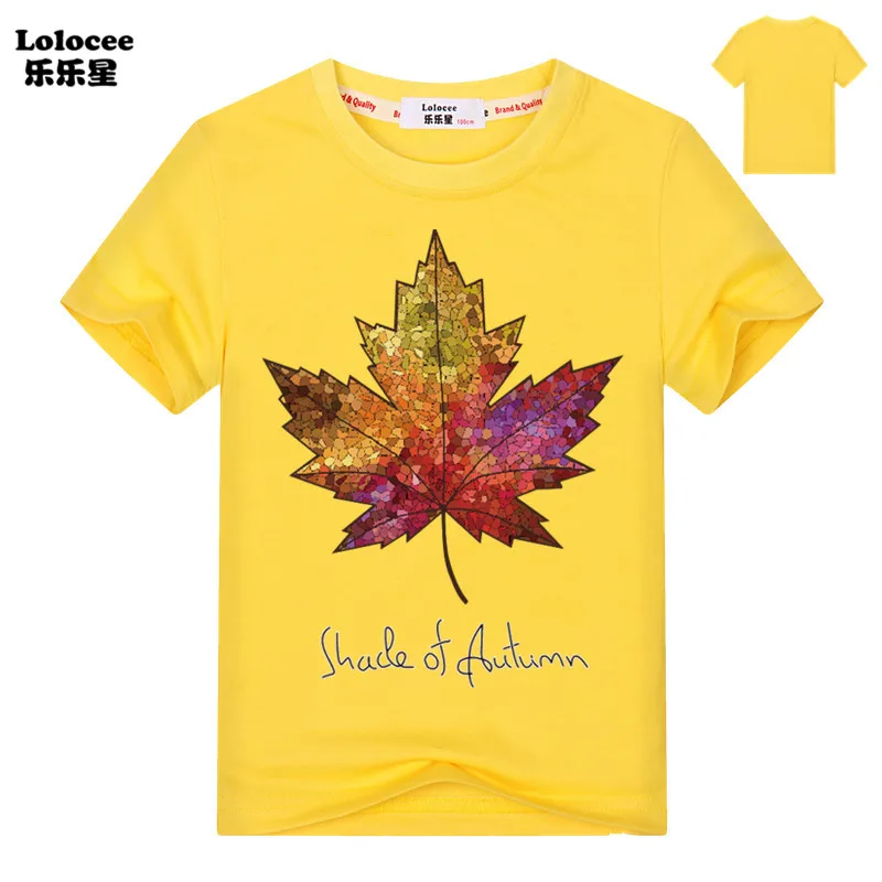 2020 New summer T-Shirt Boys Short Sleeve o-Neck Cotton Fashion T-Shirt Girls Fruit T-Shirt Print Maple Leaf T-Shirt
2020 New summer T-Shirt Boys Short Sleeve o-Neck Cotton Fashion T-Shirt Girls Fruit T-Shirt Print Maple Leaf T-Shirt