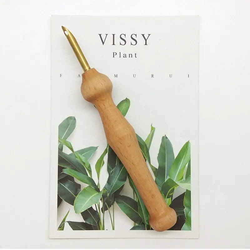 Durable Knitting Embroidery Pen Punch Needle Threader Set DIY Wood Handle Sewing Weaving Felting Craft dropshipping 
Durable Knitting Embroidery Pen Punch Needle Threader Set DIY Wood Handle Sewing Weaving Felting Craft dropshipping