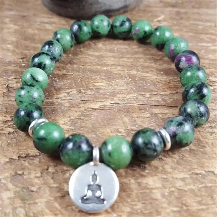 8mm African Turquoise Gemstone Mala Bracelet pendant Monk Handmade Spirituality 7.5inches Chakras Energy Stretchy Unisex
8mm African Turquoise Gemstone Mala Bracelet pendant Monk Handmade Spirituality 7.5inches Chakras Energy Stretchy Unisex