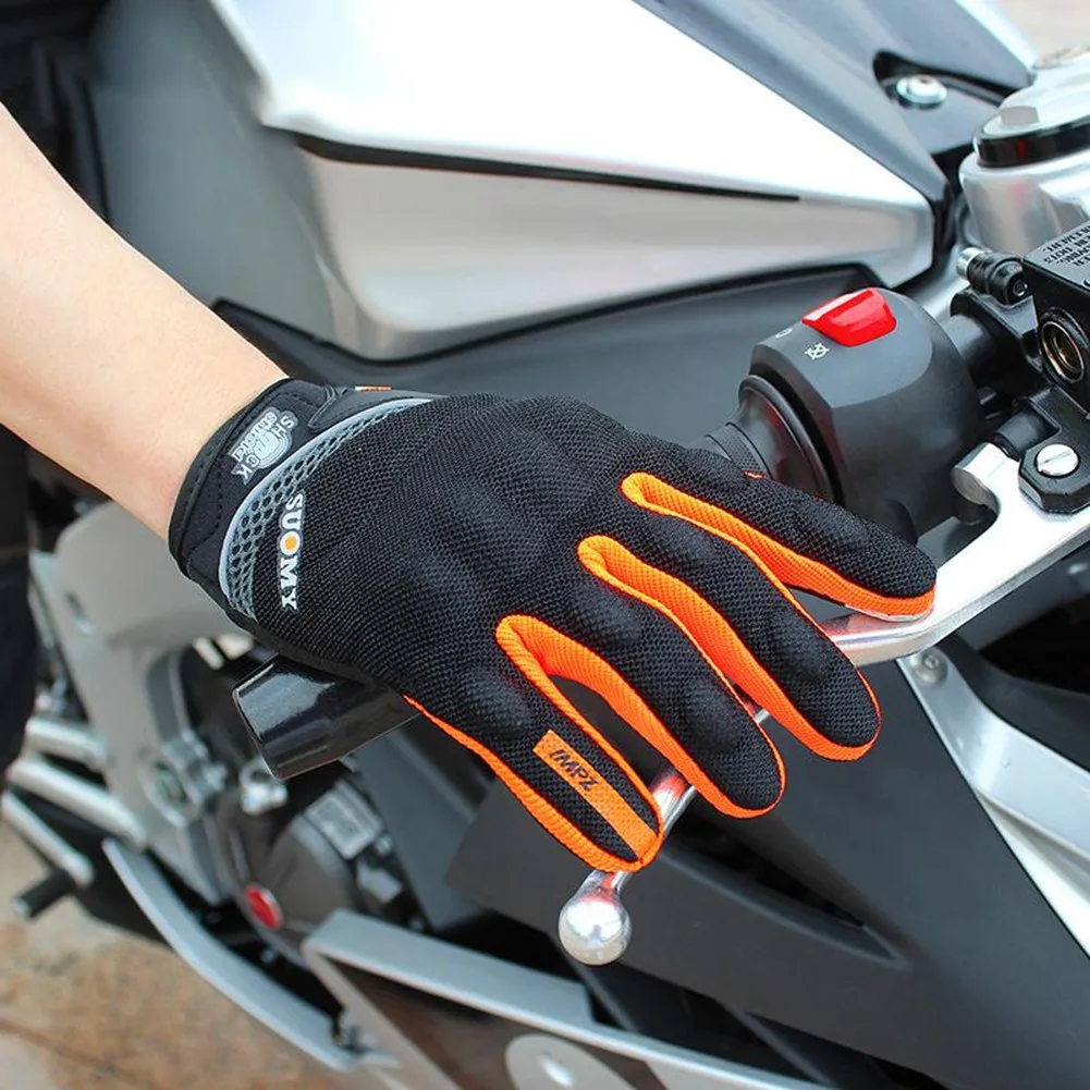Motorcycle Gloves Racing Bike Riding Breathable Summer Full Finger Gloves Polyester Black/Green/Orange Unisex
Motorcycle Gloves Racing Bike Riding Breathable Summer Full Finger Gloves Polyester Black/Green/Orange Unisex