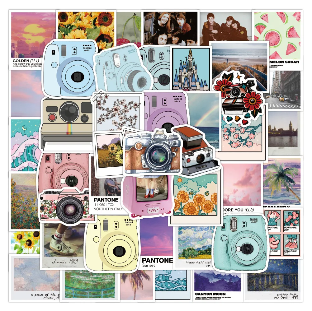 10/30/50Pcs Camera Landscape Stickers Waterproof Book Helmet Notebook Loki Water Cup Skateboard Classic Toy Sticker Decal Kid
10/30/50Pcs Camera Landscape Stickers Waterproof Book Helmet Notebook Loki Water Cup Skateboard Classic Toy Sticker Decal Kid