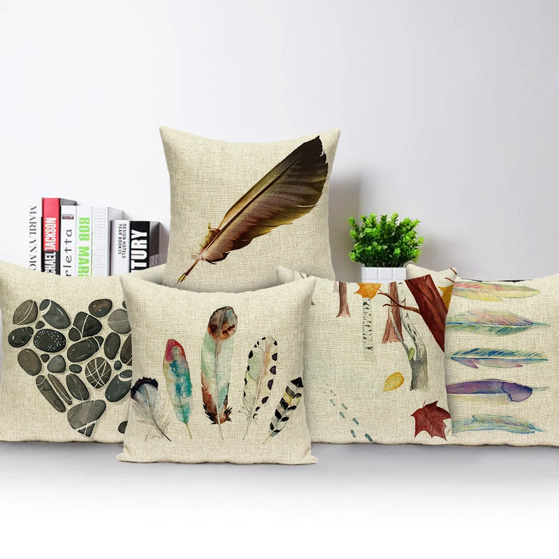 Feather Pillow Cover Painting Throw Pillowcases Feather Art Pillow Cover Home Living Room Sofa Bed Car Cushion Covers
Feather Pillow Cover Painting Throw Pillowcases Feather Art Pillow Cover Home Living Room Sofa Bed Car Cushion Covers