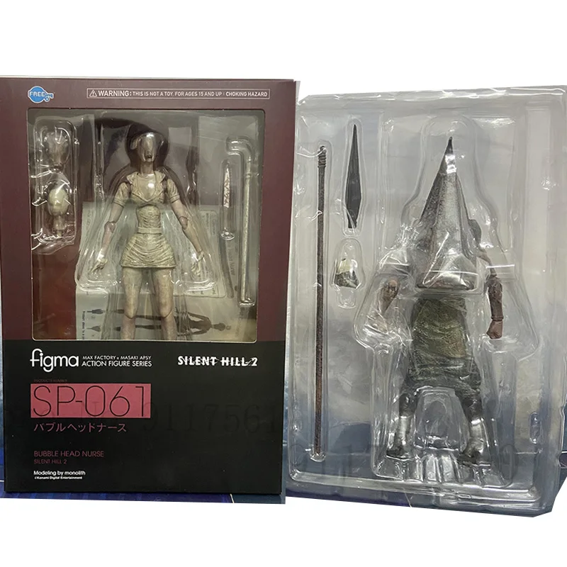 Silent Hill 2 Bubble Head Nurse Figma SP-061 Red Pyramd Thing SP-055 Action Figure PVC Collectible Model Toys Doll Gifts 15CM
Silent Hill 2 Bubble Head Nurse Figma SP-061 Red Pyramd Thing SP-055 Action Figure PVC Collectible Model Toys Doll Gifts 15CM