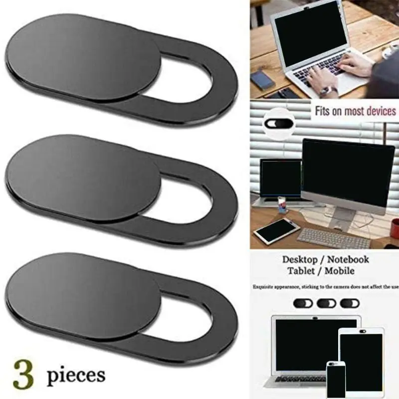 3pcs Camera Cover Slide Webcam Extensive Compatibility Protect Your Online Privacy Mini Size Ultra Thin for Laptop PC
3pcs Camera Cover Slide Webcam Extensive Compatibility Protect Your Online Privacy Mini Size Ultra Thin for Laptop PC