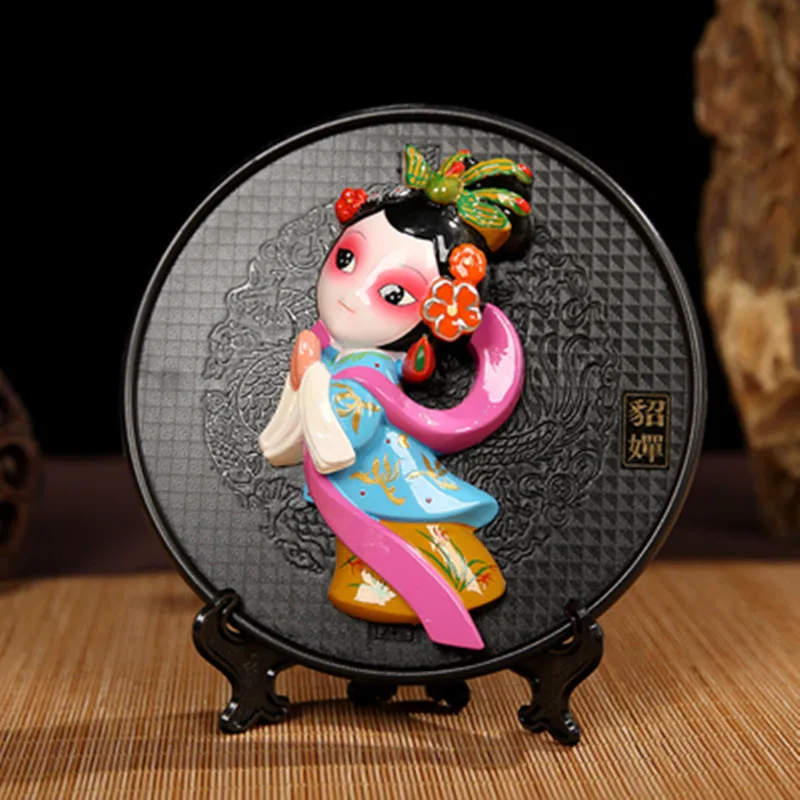 Hand Painting Beijing Opera Facial Masks Feng Shui Home Decor Accessories Desk Decor Day Gift Disc Round Figurines Hue M2683
Hand Painting Beijing Opera Facial Masks Feng Shui Home Decor Accessories Desk Decor Day Gift Disc Round Figurines Hue M2683