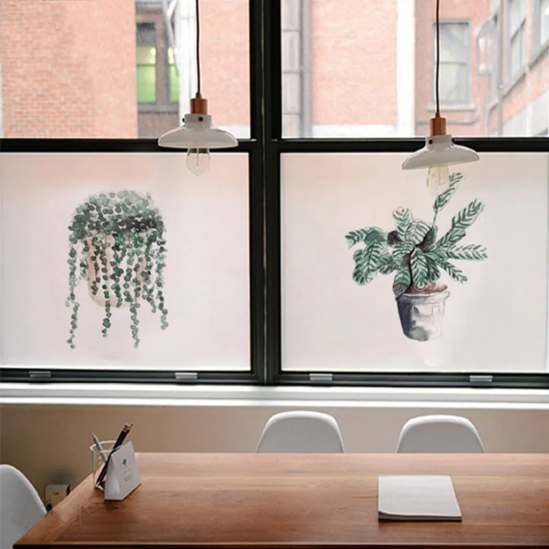 Customized Size Glass Film Electrostatic Botanic Pattern Vinyl Reusable Private Decorative For Home Office Restaurant 50cmx100cm
Customized Size Glass Film Electrostatic Botanic Pattern Vinyl Reusable Private Decorative For Home Office Restaurant 50cmx100cm