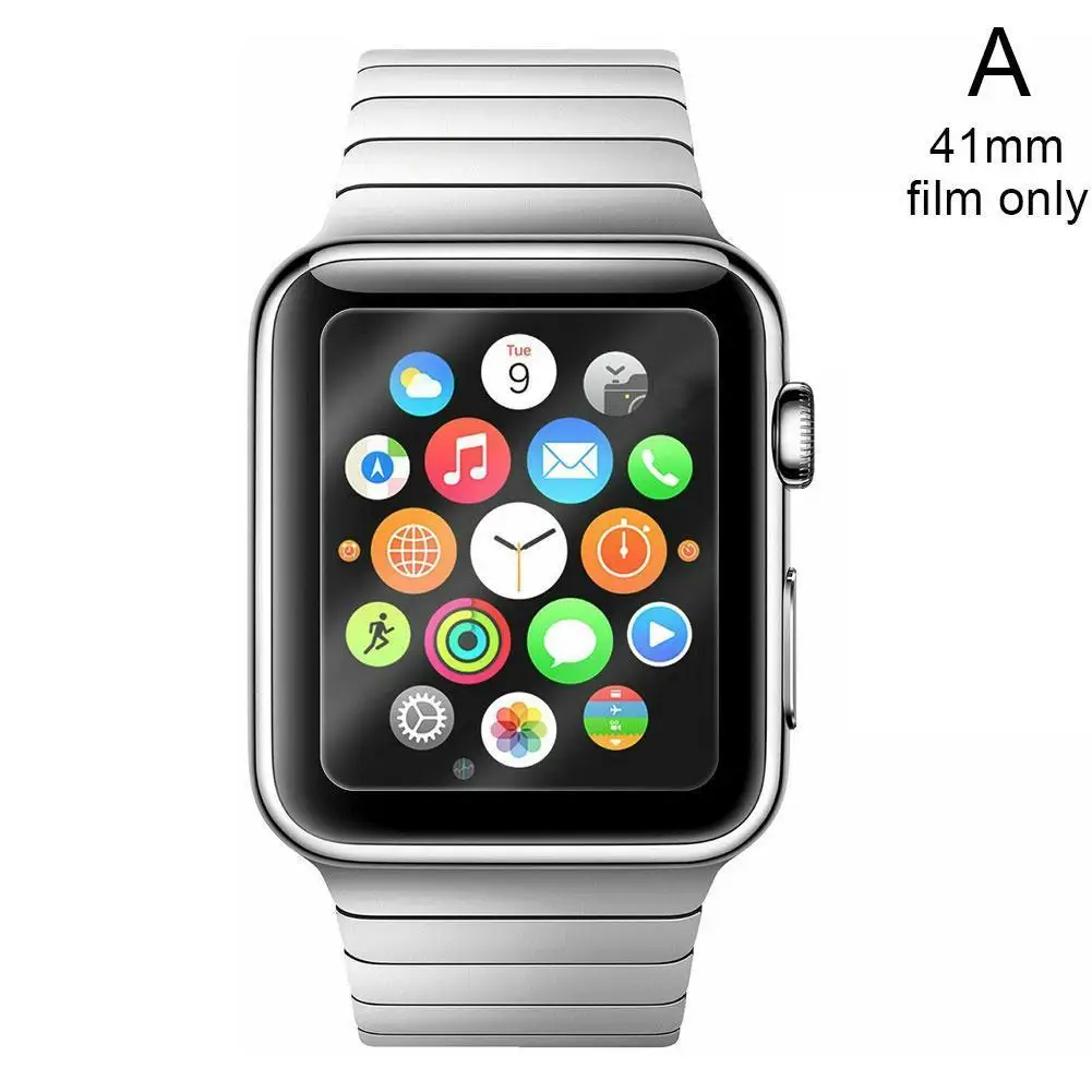9D Watch Full Cover Automatic Repair Film Full Waterproof Cover Soft Screen Protector for Apple watch Series 41/45mm
9D Watch Full Cover Automatic Repair Film Full Waterproof Cover Soft Screen Protector for Apple watch Series 41/45mm