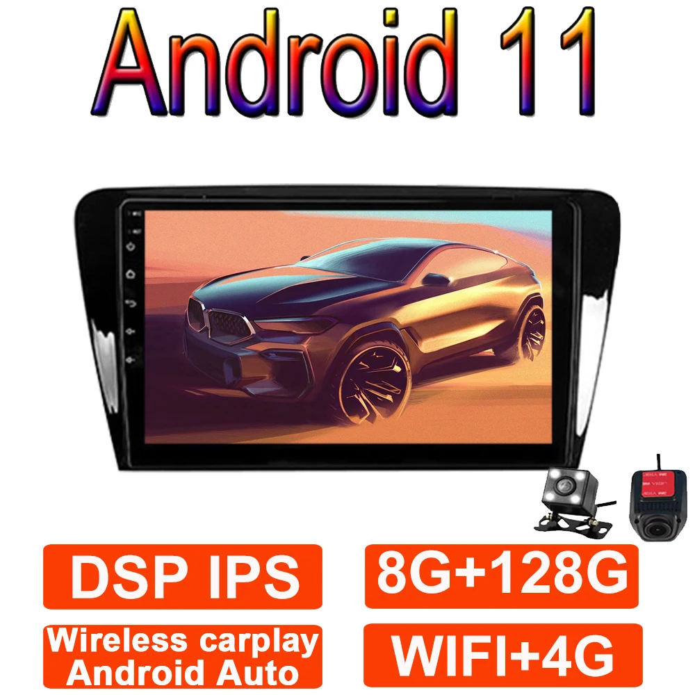 WIFI BT Carplay 10" For Skoda Octavia 2013 2014 2015 2016 2018 Car Radio Multimedia Video Player Navigation GPS Android 11 Auto
WIFI BT Carplay 10" For Skoda Octavia 2013 2014 2015 2016 2018 Car Radio Multimedia Video Player Navigation GPS Android 11 Auto
