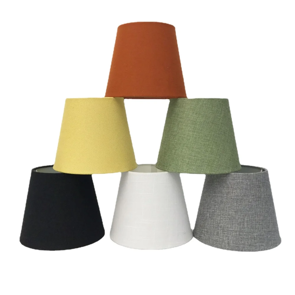 

Wear‑Resistant Cream‑Coloured Fabric Cloth Lamp Shade Lampshape Replacement For E14 Wall Lamp Chandelier Home Decoration