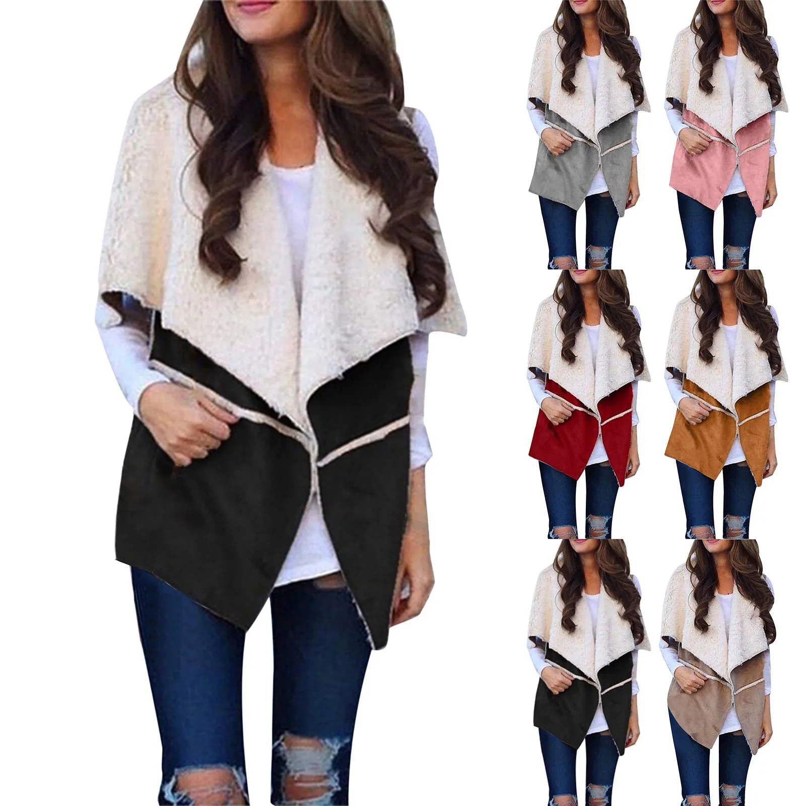 2021 Autumn Winter Women Loose Warm Vest Coat Fashion Casual Vest Jacket Outwear Women Windproof Soft Waistcoat Jackets Vests
2021 Autumn Winter Women Loose Warm Vest Coat Fashion Casual Vest Jacket Outwear Women Windproof Soft Waistcoat Jackets Vests