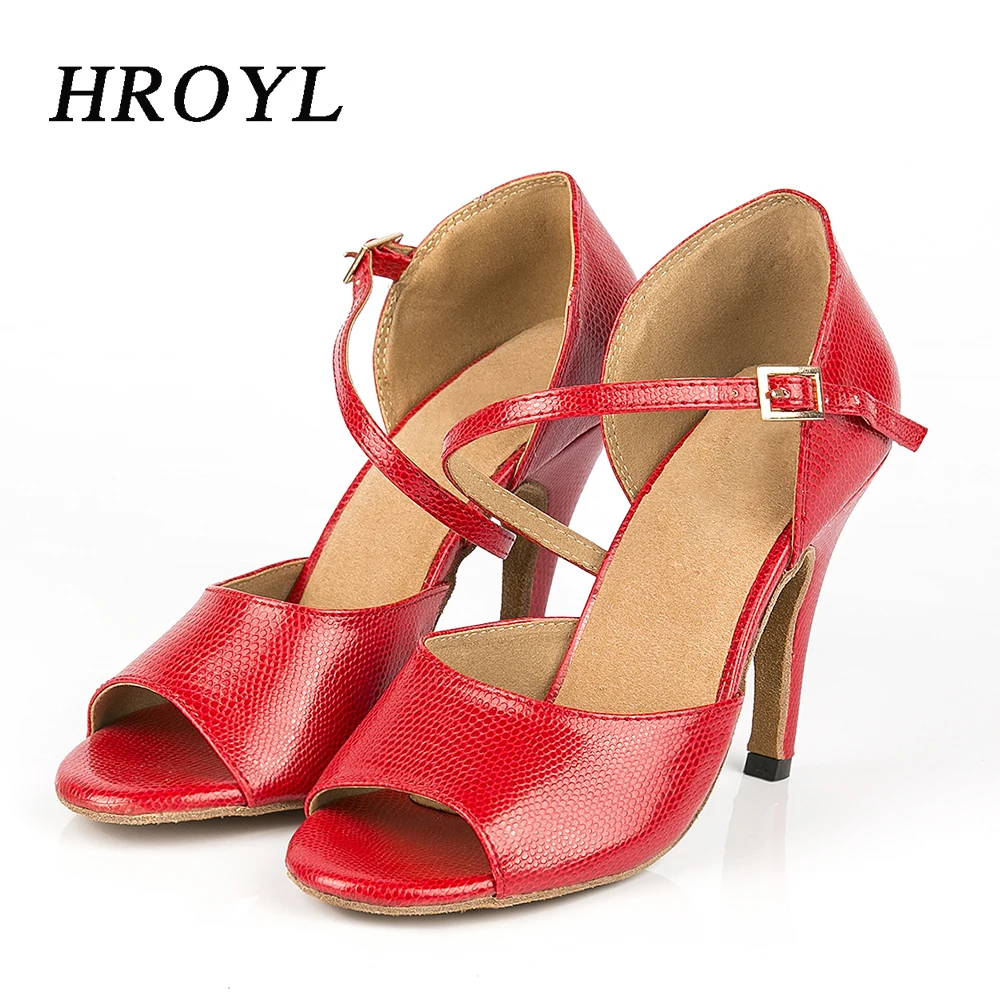 HROYL Latin Dance Shoes For Women Red African print Salsa Dance Shoes Women's Ballroom Dance Sandal Hight Heel 10cm 8cm
HROYL Latin Dance Shoes For Women Red African print Salsa Dance Shoes Women's Ballroom Dance Sandal Hight Heel 10cm 8cm