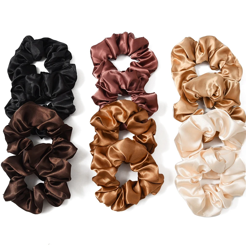 2022 New Women Elegant Solid Color Silk Crude Elastic Hair Bands Ponytail Holder Scrunchie Rubber Bands Fashion Hair Accessories
2022 New Women Elegant Solid Color Silk Crude Elastic Hair Bands Ponytail Holder Scrunchie Rubber Bands Fashion Hair Accessories