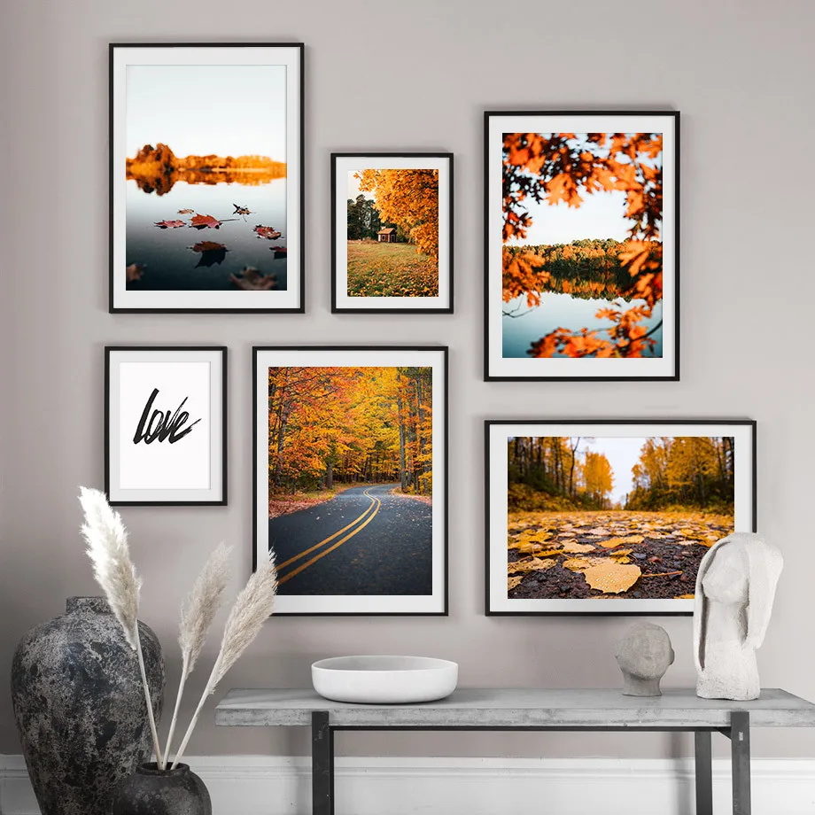 Wall Art Autumn Lake Water Forest Deciduous Road Posters And Print Canvas Painting Printmaking Life Creativity Living Room Decor
Wall Art Autumn Lake Water Forest Deciduous Road Posters And Print Canvas Painting Printmaking Life Creativity Living Room Decor