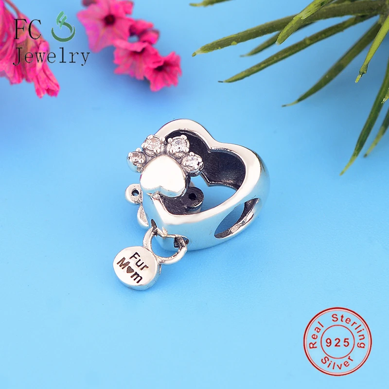 Лето 2020, подходят для оригинальных браслетов с подвесками, блестящие серебряные шармы с принтом лапы и сердца, ювелирные изделия для рукоде...
Лето 2020, подходят для оригинальных браслетов с подвесками, блестящие серебряные шармы с принтом лапы и сердца, ювелирные изделия для рукоде...