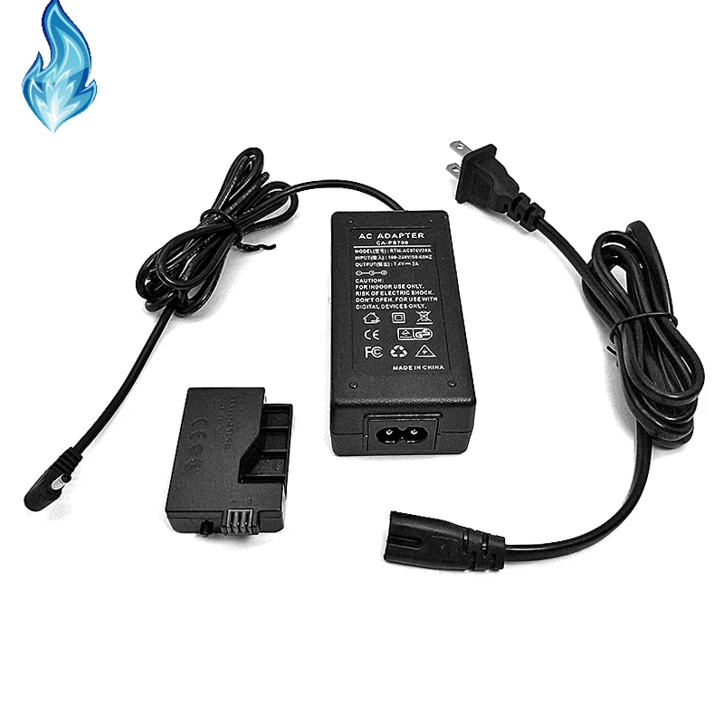 AC Power Adapter ACK-E5 ACK E5 ACKE5 (CA-PS700 + DR-E5) for Canon EOS Rebel XSi XS 450D 500D 1000D Kiss F X2 X3 T1i DSLR
AC Power Adapter ACK-E5 ACK E5 ACKE5 (CA-PS700 + DR-E5) for Canon EOS Rebel XSi XS 450D 500D 1000D Kiss F X2 X3 T1i DSLR