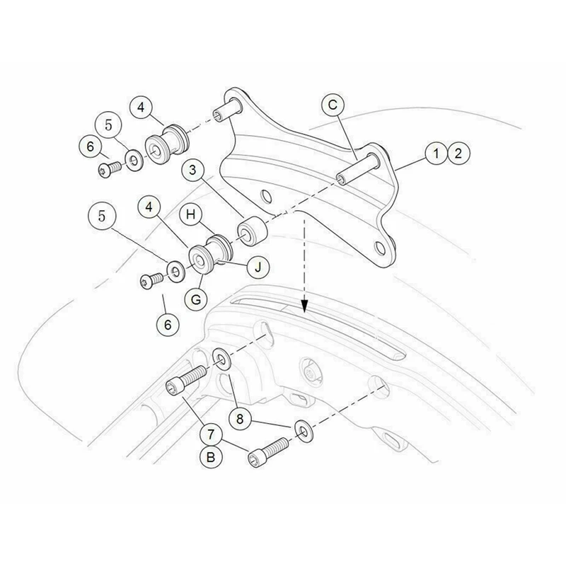 Black 4 Point Docking Hardware Kit for Road King Street Glide Road Glide FLHR FLHX FLHXS FLHXSE FLTRX FLTRXS 2014-2019
Black 4 Point Docking Hardware Kit for Road King Street Glide Road Glide FLHR FLHX FLHXS FLHXSE FLTRX FLTRXS 2014-2019