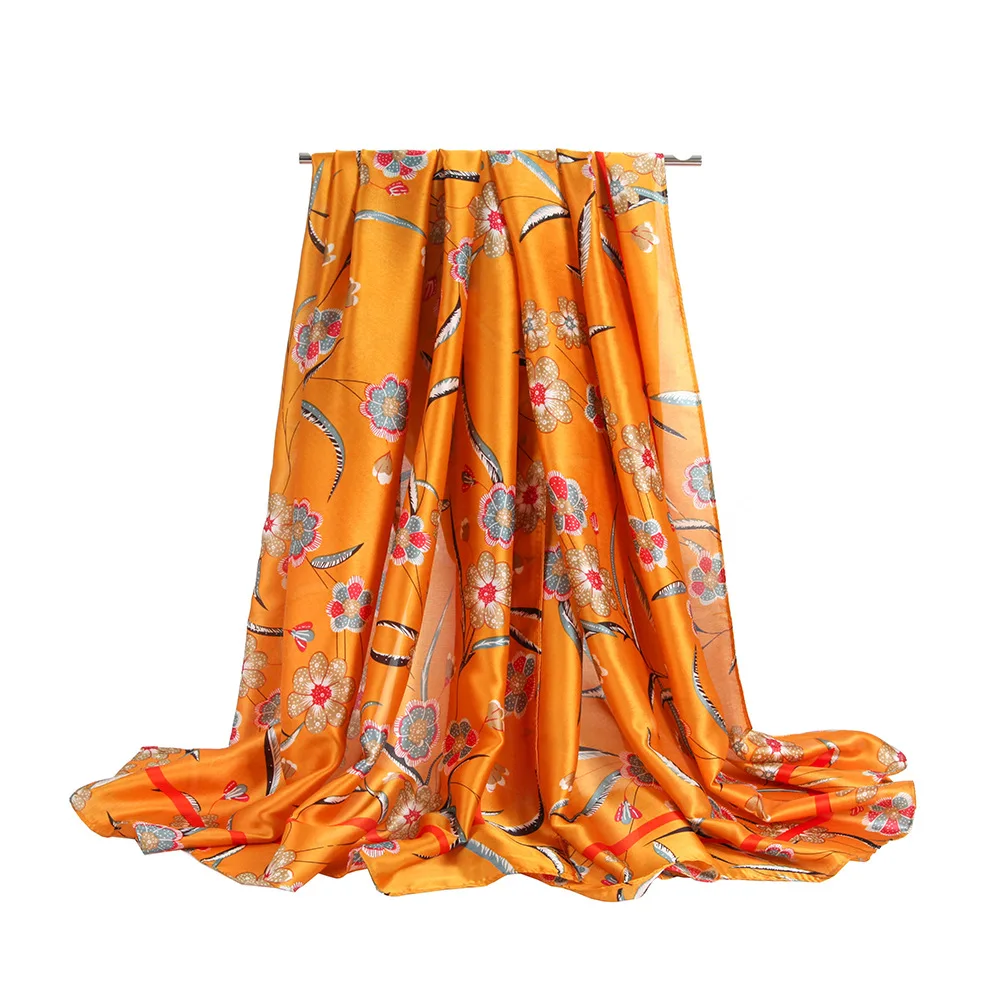European and American fashion ladies high quality spring and summer new fashion silk scarf thin shawl new silk satin floral prin
European and American fashion ladies high quality spring and summer new fashion silk scarf thin shawl new silk satin floral prin