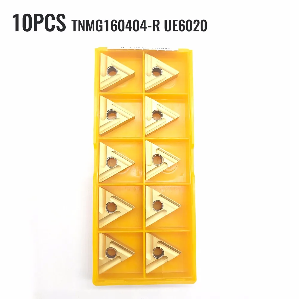 10pcs CNC Carbide Inserts TNMG160404 6020For Lathe Turning Boring Metalwork Tool Inserts Internal Turning Tool Metal Lathe Tool
10pcs CNC Carbide Inserts TNMG160404 6020For Lathe Turning Boring Metalwork Tool Inserts Internal Turning Tool Metal Lathe Tool
