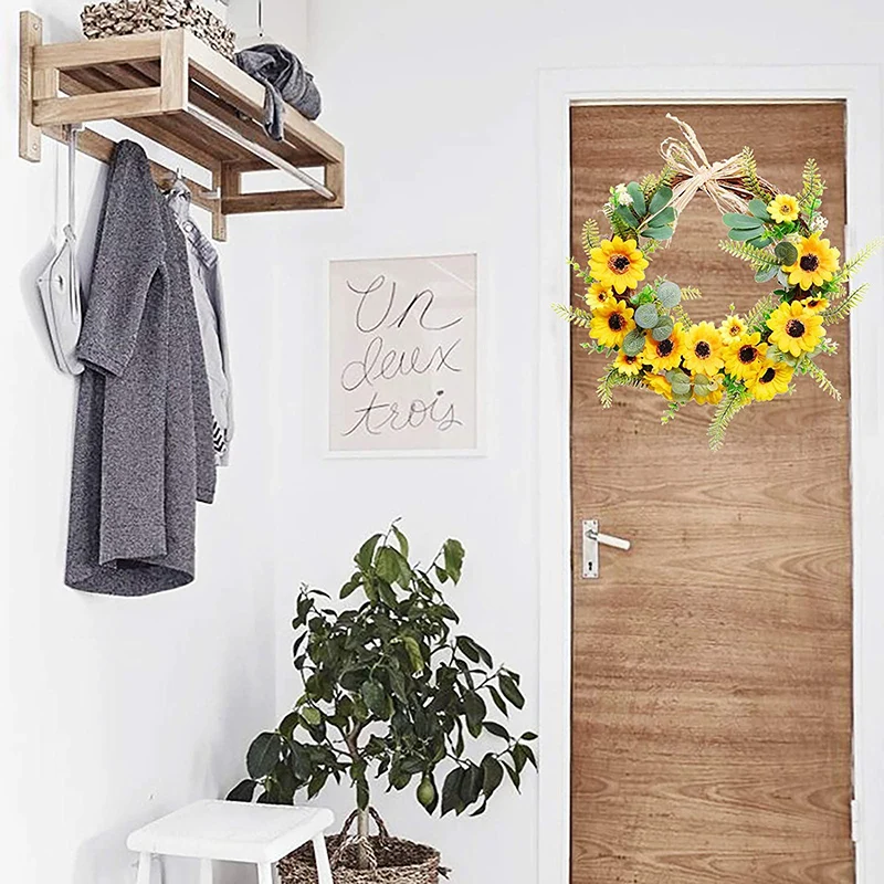 Outdoor Sunflower Wreaths for Window Easter Decor Garland Spring Summer Front Door Bedroom Wall Family Party Gift DRSA88
Outdoor Sunflower Wreaths for Window Easter Decor Garland Spring Summer Front Door Bedroom Wall Family Party Gift DRSA88